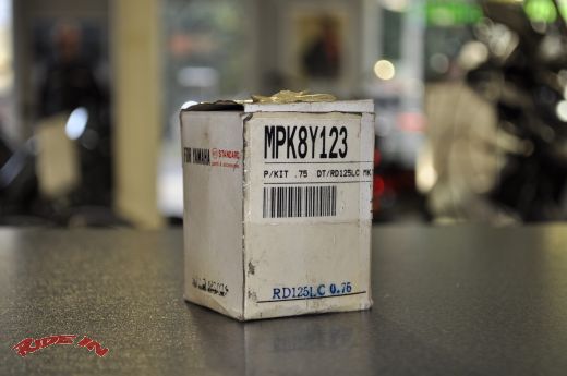 YAMAHA Originalersatzteil Kolben + Kolbingringsatz DT125 / RD125LC 0.75