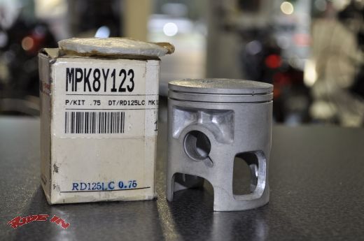 YAMAHA Originalersatzteil Kolben + Kolbingringsatz DT125 / RD125LC 0.75