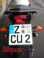 License plate bracket Yamaha XJ 6