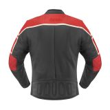IXS- Jacke CURTIS aus Rindsnappaleder Rückenansicht