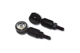 Shin Yo HI-Power LED-Blinker MC 1, Alu, schwarz, klares Glas
