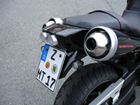 Heckumbau MT 01 für 2 Personen